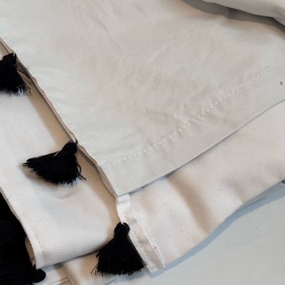 SINGLE Pillowfort Tassel Kids Blackout Window Curtain Panels 41”x83” - Picture 8 of 9